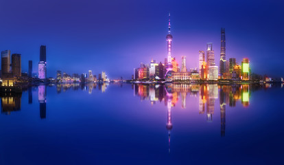 Fototapeta premium Shanghai skyline cityscape