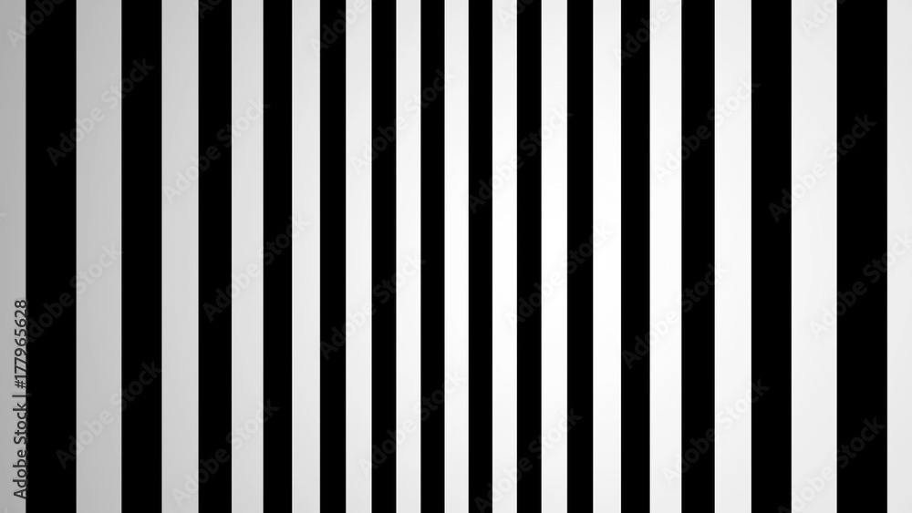 Aufkleber abstract background with black and white lines. 3d rendering