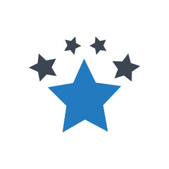 Fototapeta premium Rating Icon