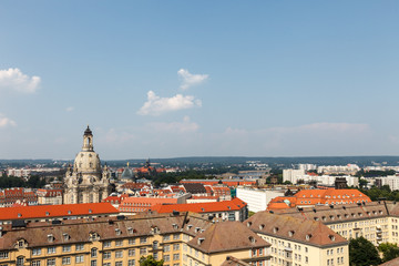 Aerial view of Dresden