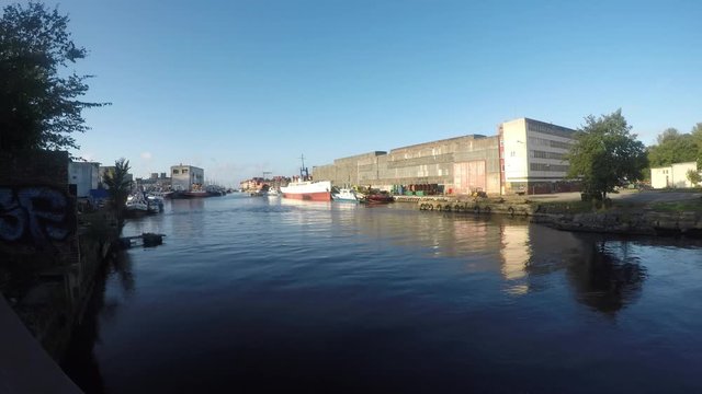 Hafen von Ustka, Stolpm&uuml;nde, Polen