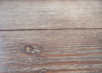 Wood background with knots and blur.