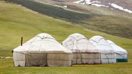 Nice Mountains in Kyrgyzstan country