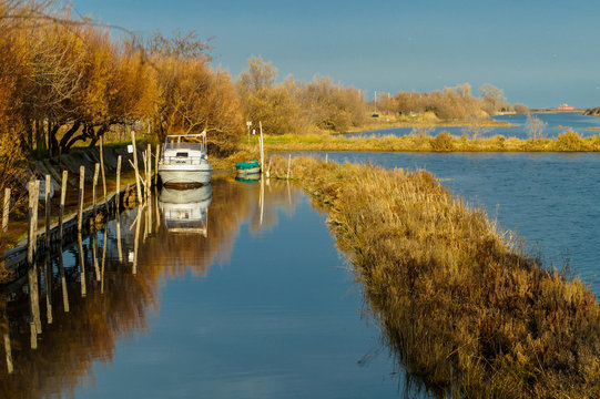 canale barca Jesolo 
