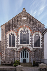 Fototapeta na wymiar Totnes United Free Church. Facade. Devon. UK