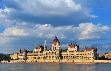 Fototapeta premium Parliament building of Budapest city, Hungary