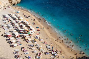 Fototapeta na wymiar Aerial view of the beach