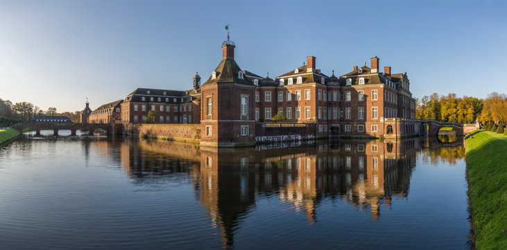 Nordkirchen moated castle in Germany, known as the Versailles of Westphalia