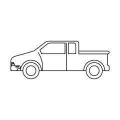 car vehicle van icon