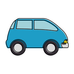 car vehicle isolated icon