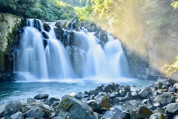 The Beauty of Sekino-o Falls in Miyakonojo, Japan