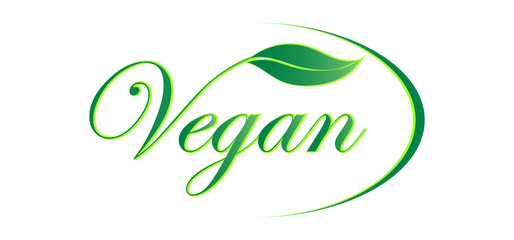Vegan logo design