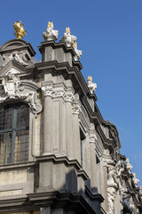 Fototapeta na wymiar Detail of a building in Bruges, Belgium