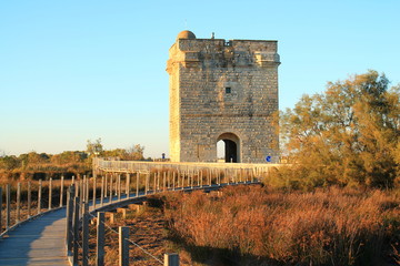 La tour Carbonnière en Camargue, France

