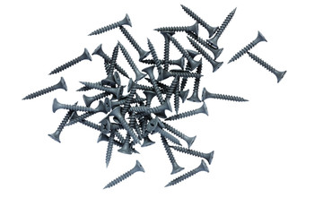 black steel screws