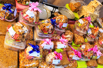 Delicious traditional moroccan style marzipan candy