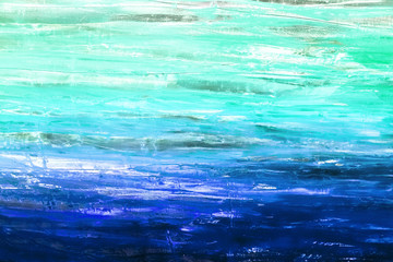 Abstract painting detail texture background with brushstrokes