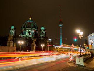 Berlin Cathedral and Fernsehturm