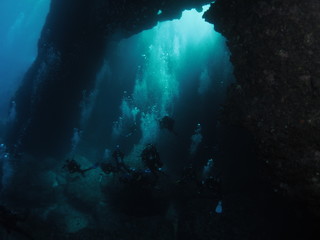 Obraz premium Scuba Diving Malta
