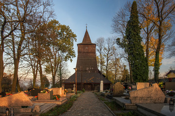 Kościół św. Rocha, Zamarski, gm. Hażlach, pow. cieszyński, woj. śląskie