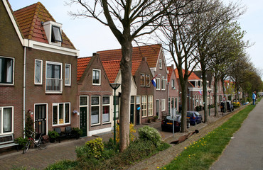 Fototapeta na wymiar Hoorn city view