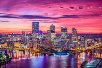 Pittsburgh, Pennsylvania, USA - obrazy, fototapety, plakaty