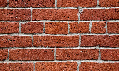 Red Brick Wall Background