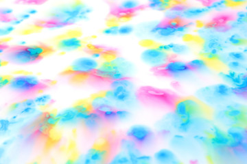 Abstract multicolored background, paint stains on white background, art, fantasy, global warming, other planet, environmental problems