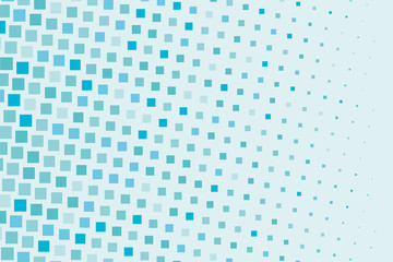 Halftone background. Abstract geometric pattern with small squares. Design element for web banners, posters, cards, wallpapers