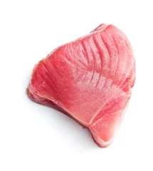 Fototapeten Fresh raw tuna steak. © Jiri Hera
