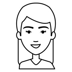 beautiful woman avatar character