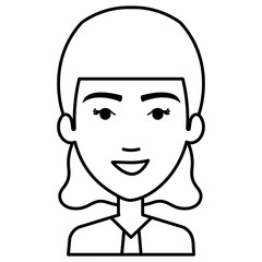 beautiful woman avatar character