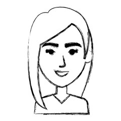 beautiful woman avatar character