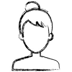 beautiful woman shirtless avatar character