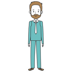 elegant man avatar character