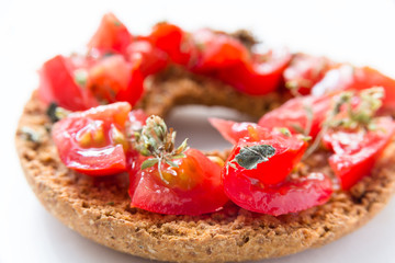 Frisella con pomodoro e origano, Italian Food