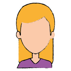 beautiful woman avatar character