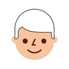 man young character male profile