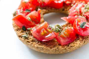 Frisella con pomodoro e origano, Italian Food