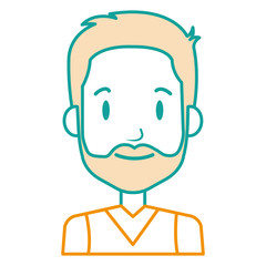 elegant man avatar character