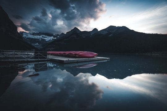 The moody evening 
