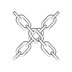 chain blockchain business digital concept