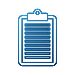 business clipboard paper report document