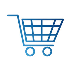 shopping cart virtual ecommerce business symbol