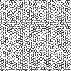 Abstract pebble seamless pattern