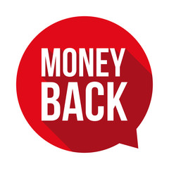 Money back sign button