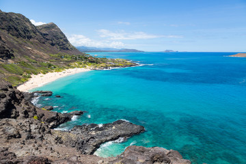 Makapuu lookout on Oahu, Hawaii