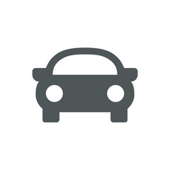 Simple Car Vector Icon