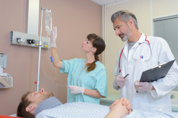 hospital everday scene