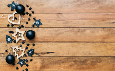 Christmas background with copy space